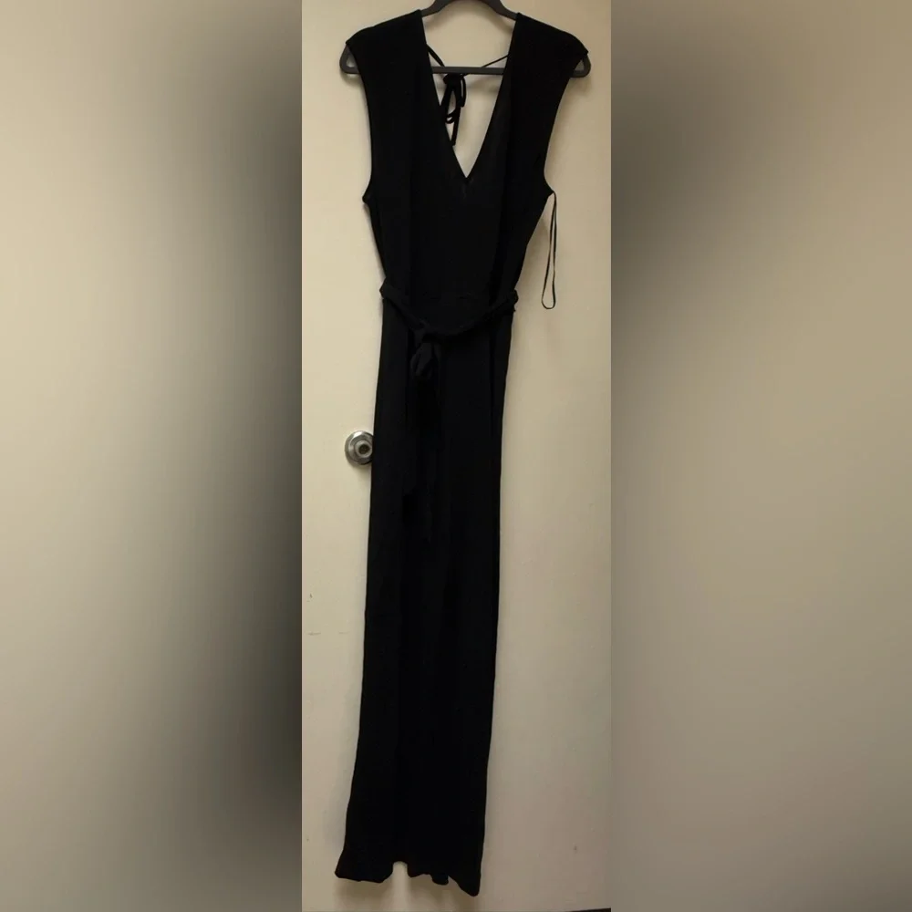 NwT;◾️& Other Stories Black Backless Jumpsuit🔳 - Picture 5 of 12